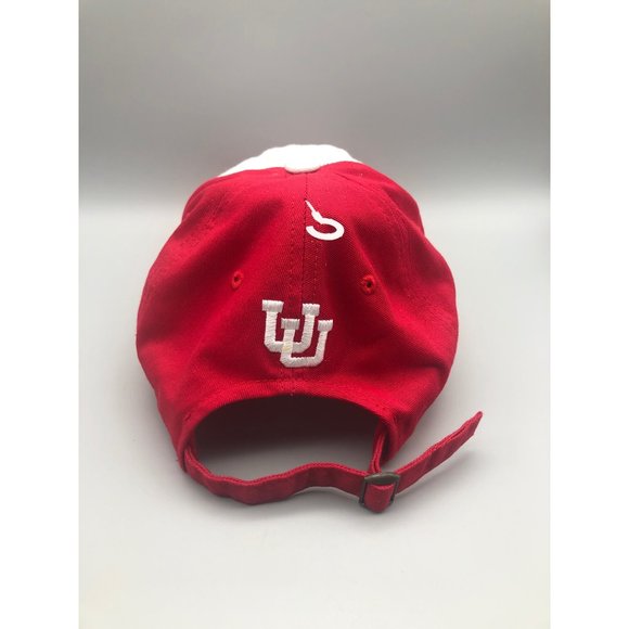 Captivating Headwear Utah Utes Hat Cap Youth Red Butterfly Embroidered Kids - Picture 3 of 10